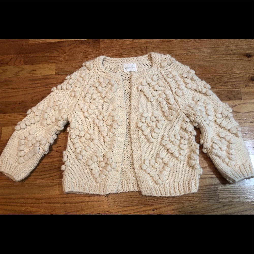 Chic wish knit your love cardigan sz large